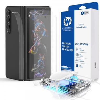 Whitestone Dome Samsung Galaxy Z Fold 4 Skärmskydd Dome Glass 2-pack