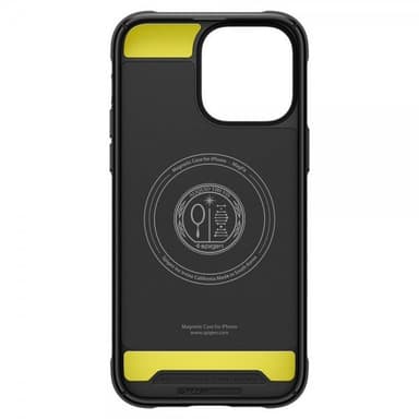 Spigen iPhone 14 Pro Max Skal Rugged Armor MagFit Matte Black