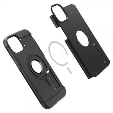 Spigen iPhone 14 Skal Tough Armor MagFit Svart