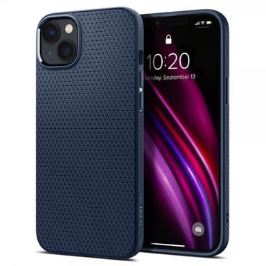 Spigen iPhone 14 Skal Liquid Air Navy Blue