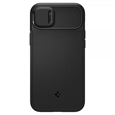 Spigen iPhone 14 Skal Optik Armor MagFit Svart