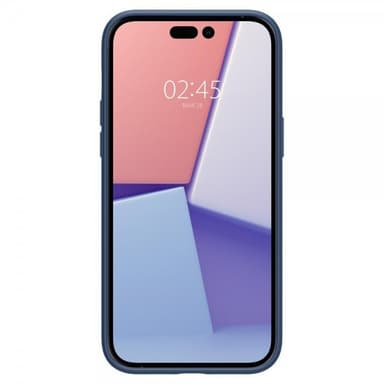 Spigen iPhone 14 Pro Max Skal Silicone Fit MagFit Navy Blue