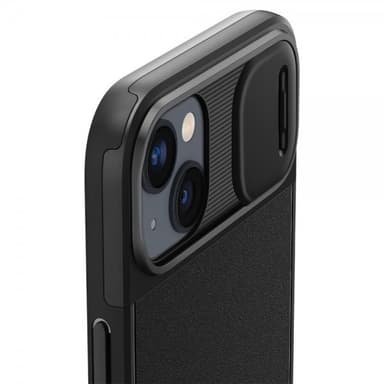Spigen iPhone 14 Plus Skal Optik Armor MagFit Svart
