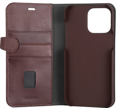 Buffalo 2-i-1 plånboksfodral för iPhone 14 Pro Max (brunt)