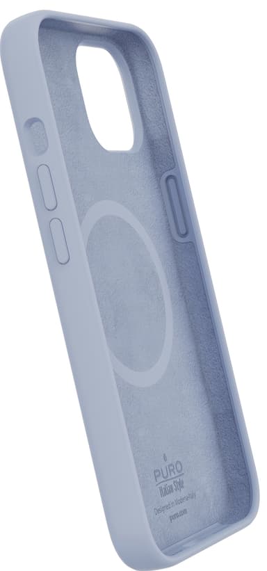 Puro Icon Mag iPhone 13/14 fodral (blått)