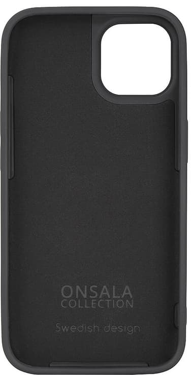 Onsala Silicone MagSeries fodral för iPhone 14 Plus (svart)