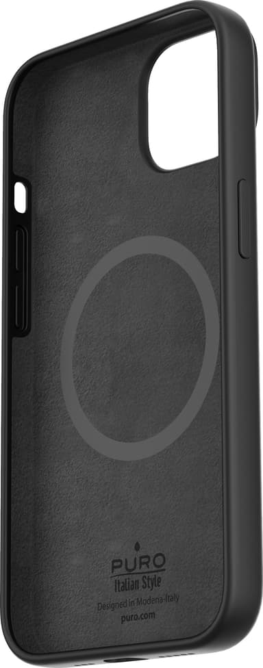 Puro Icon Mag iPhone 14 Plus fodral (svart)
