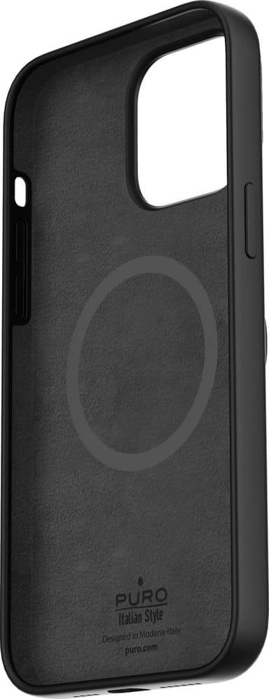 Puro Icon Mag iPhone 14 Pro Max fodral (svart)
