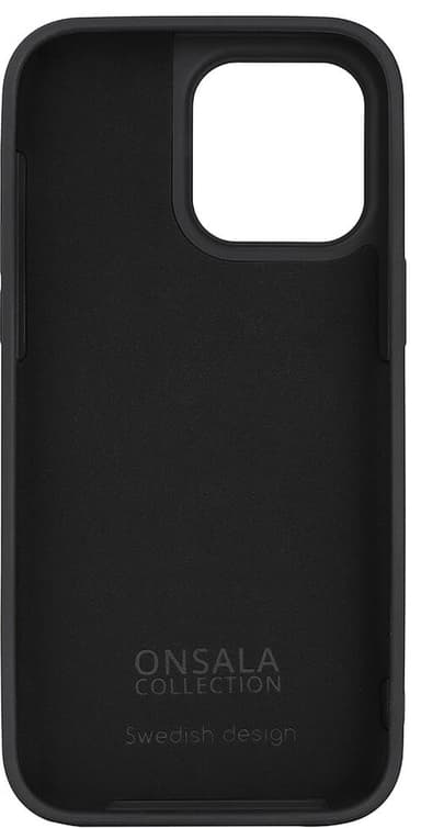 Onsala Silicone MagSeries fodral för iPhone 14 Pro Max (svart)