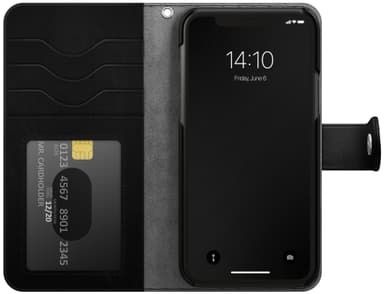IDEAL OF SWEDEN Magnet iPhone 14 Pro Max plånboksfodral (svart)