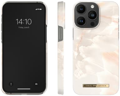IDEAL OF SWEDEN iPhone 14 Pro Max fodral (rose pearl marble)