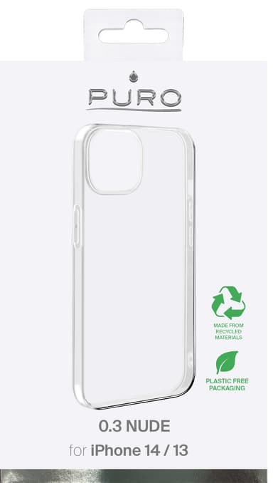 Pure iPhone 13/14 fodral (transparent)