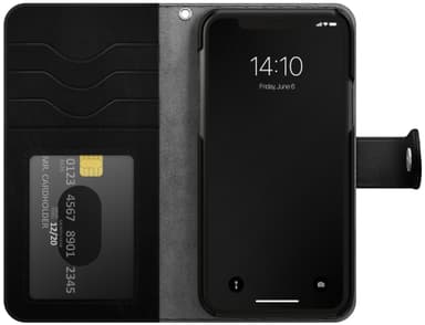 IDEAL OF SWEDEN Magnet iPhone 14 Pro plånboksfodral (svart)
