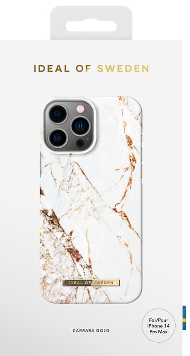 IDEAL OF SWEDEN iPhone 14 Pro Max fodral (guld)