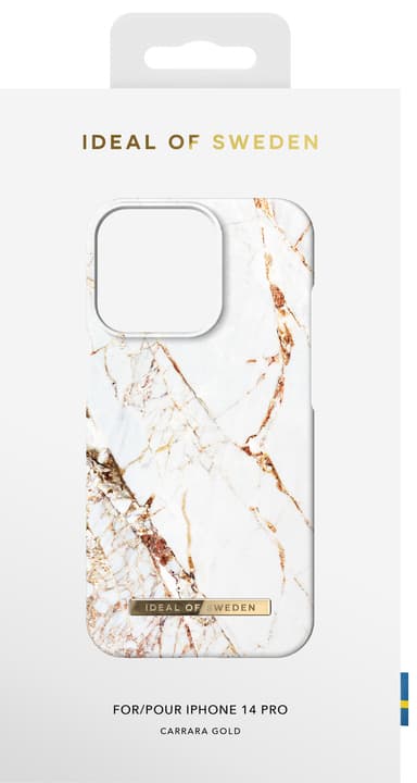 IDEAL OF SWEDEN iPhone 14 Pro fodral (guld)