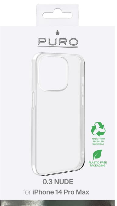 Pure iPhone 14 Pro Max fodral (transparent)