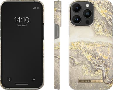 IDEAL OF SWEDEN iPhone 14 Pro Max fodral (spark greige marble)