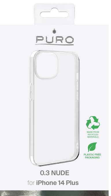 Pure iPhone 14 Plus fodral (transparent)