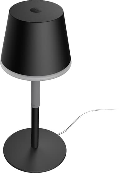 Philips Hue Go svart portabel bordslampa