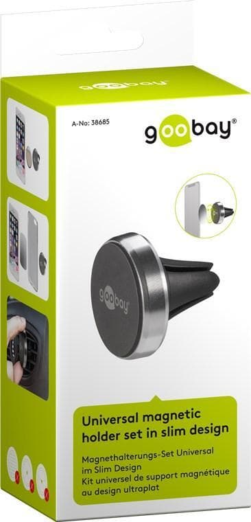Goobay Universell magnethållare i smal design