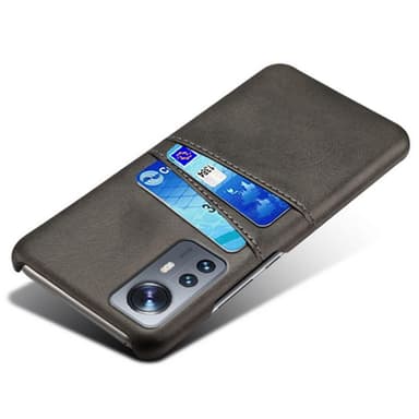 KSQ Xiaomi 12 Pro Skal med kortplats - Svart