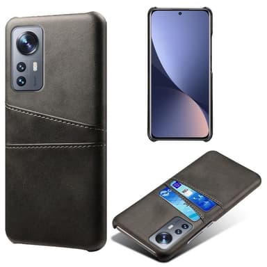 KSQ Xiaomi 12 Pro Skal med kortplats - Svart