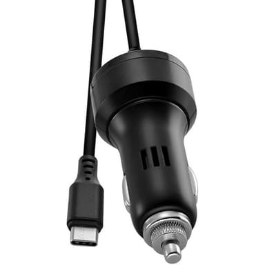 Nintendo Switch USB Typ C Bil-Laddare Med Lång Kabel 2 Meter
