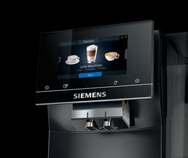 Siemens EQ.700 espressomaskin TP703R09 (svart)