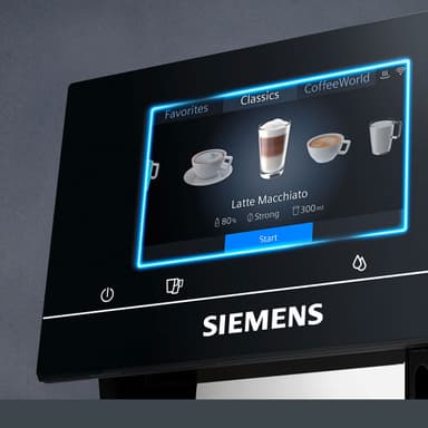 Siemens EQ.700 espressomaskin TP703R09 (svart)