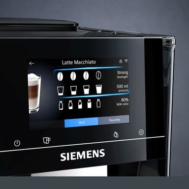 Siemens EQ.700 espressomaskin TP703R09 (svart)