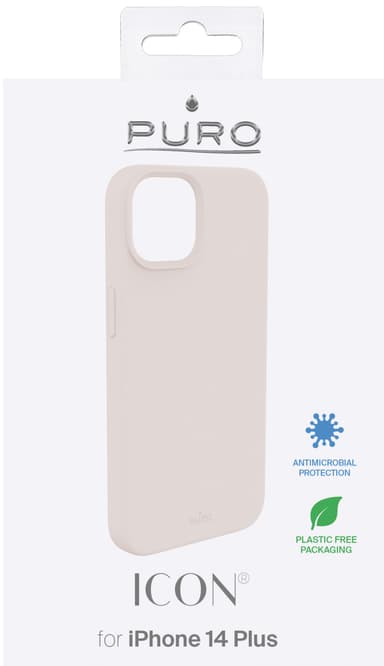 Puro Icon fodral till iPhone 14 Plus (rosé)