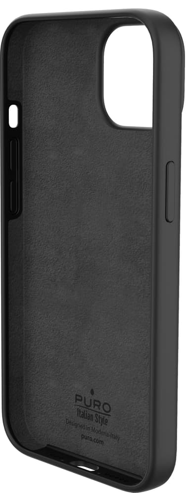Puro Icon fodral till iPhone 13/14 (svart)