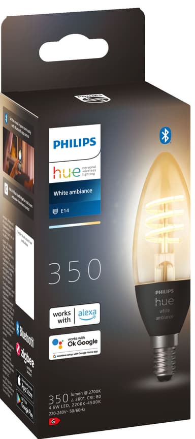 Philips Hue WA 4.6W Filament Candle E14 1st
