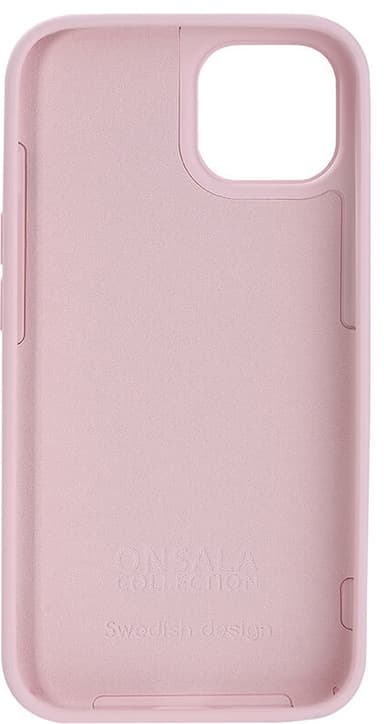 Onsala Silicone fodral till iPhone 14 Plus (kritrosa)
