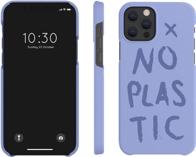A Good Company iPhone 12/12 Pro No Plastic fodral (blått)