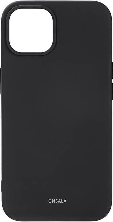 Onsala Silicone fodral för iPhone 14 (svart)
