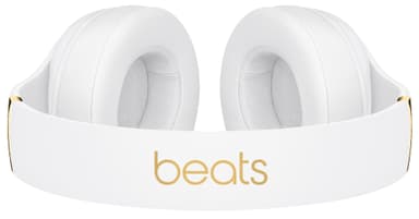Beats Studio3 trådlösa around-ear hörlurar (vit)