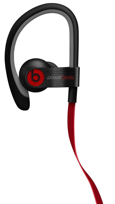Beats Powerbeats 2 in-ear hörlurar (svart/röd)