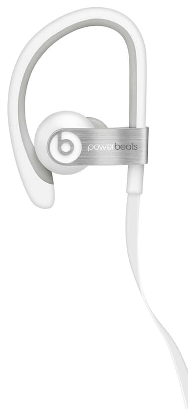 Beats Powerbeats 2 in-ear hörlurar (vit/silver)