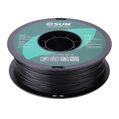 eSUN PLA + 1.75 mm 1 kg - Svart