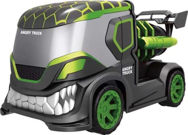 Angry Truck - med ljus och rök - Grön