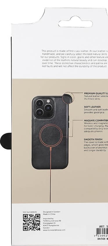 Buffalo Magseries fodral till iPhone 14 Pro (svart)