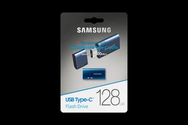 Samsung USB Type C USB-enhet 128 GB (blå)