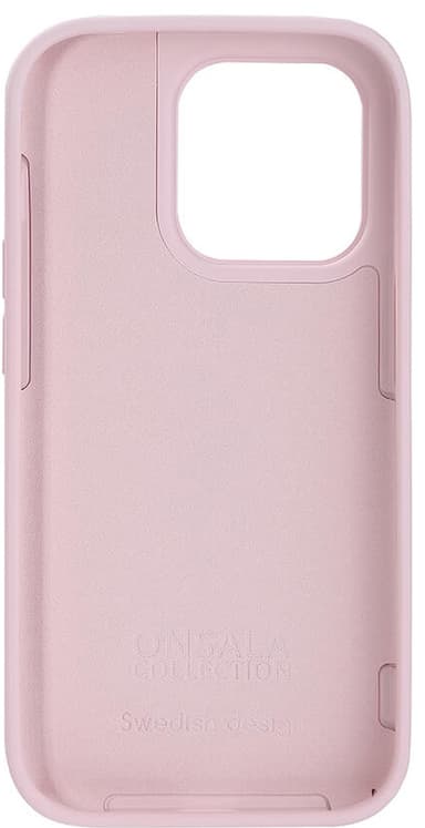 Onsala Silicone fodral till iPhone 14 Pro Max (kritrosa)