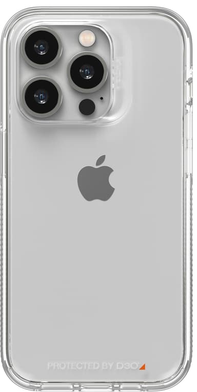 Gear4 Crystal Palace iPhone 14 Pro fodral (genomskinligt)