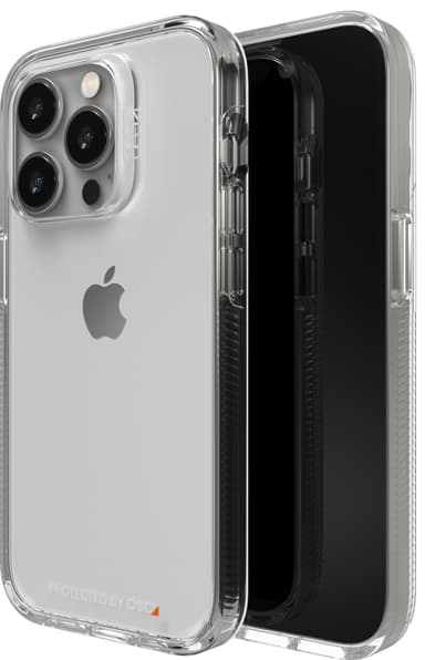 Gear4 Crystal Palace iPhone 14 Pro fodral (genomskinligt)
