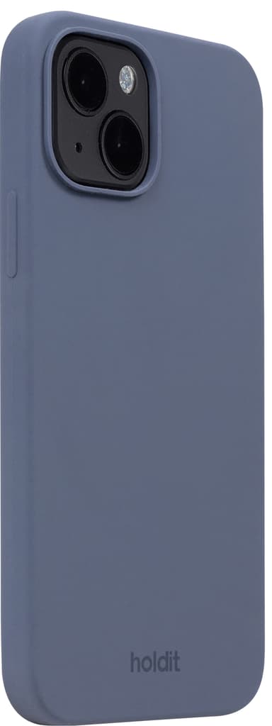 HOLDIT Silicone iPhone 14/13 fodral (blått)