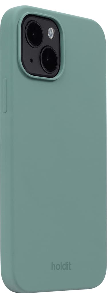 HOLDIT Silicone iPhone 14/13 fodral (grönt)