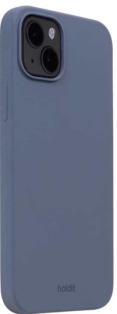 HOLDIT Silicone iPhone 14 Plus fodral (blått)