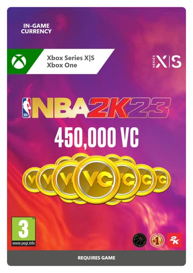NBA 2K23 - 450,000 VC - XBOX One,Xbox Series X,Xbox Series S